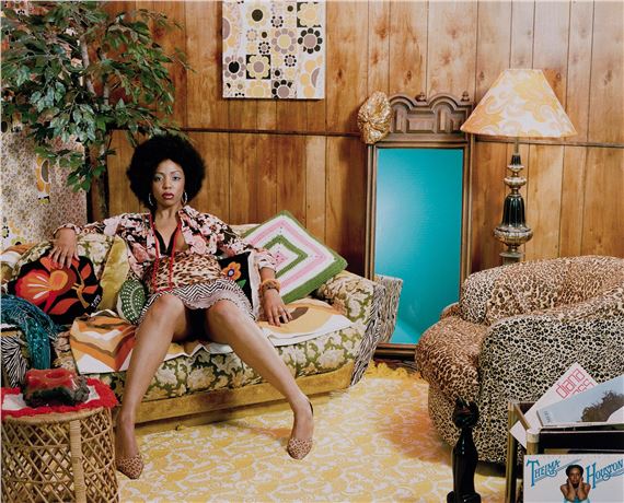 Lovely Six Foota - Mickalene Thomas