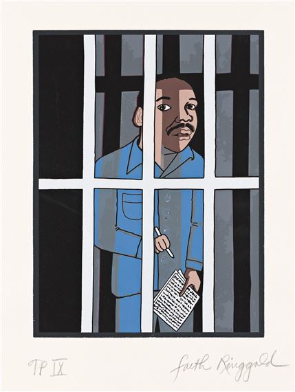 Letter From Birmingham City Jail by Faith Ringgold, 2007