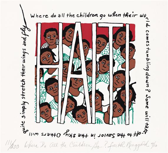 Where Do All the Children Go by Faith Ringgold, 2010
