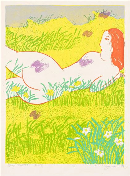 Spring Meadow by Mayumi Oda, 1975