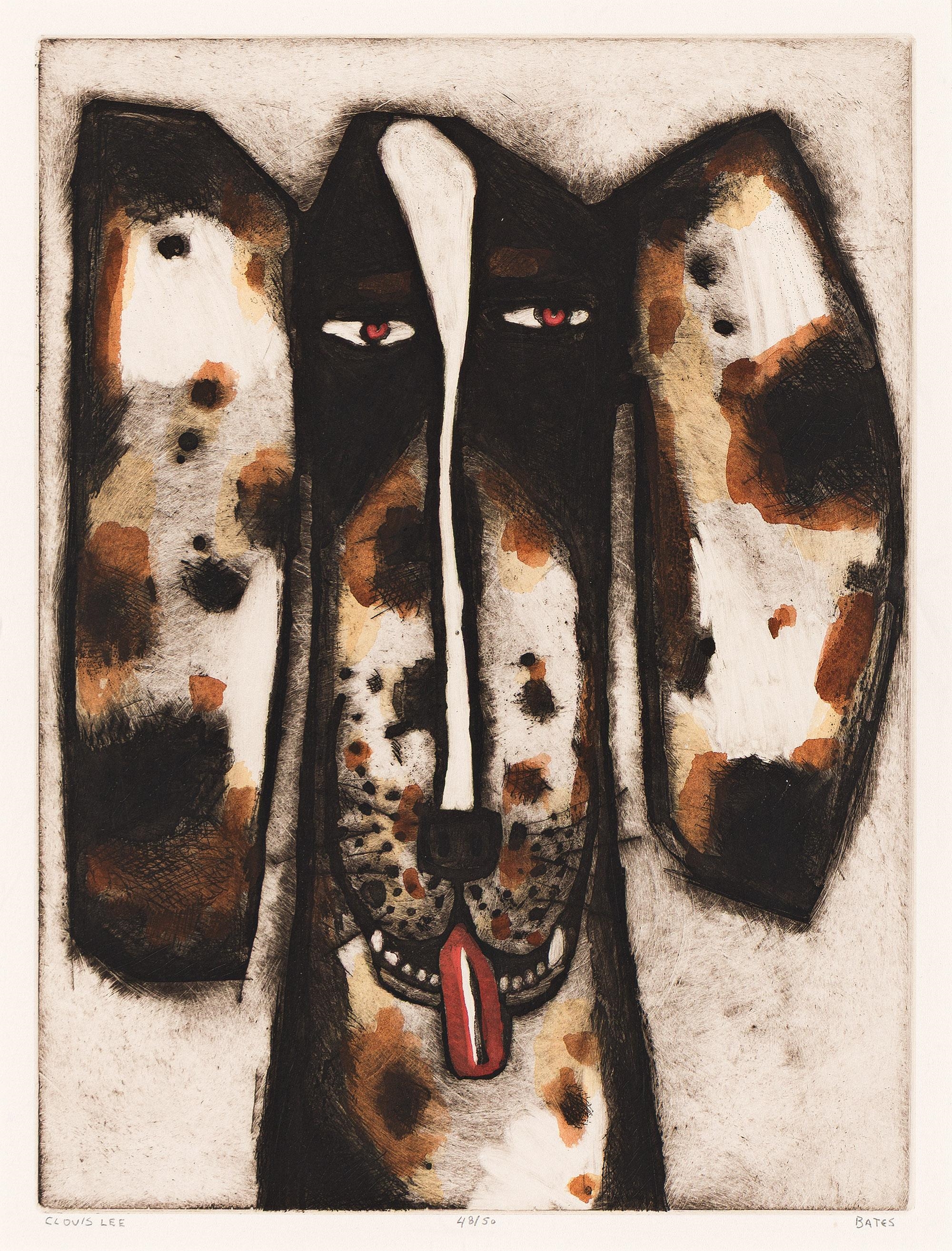 Artwork by David Bates, Clovis Lee, Made of Color Etching With Aquatint And Hand Coloring On Wove Paper