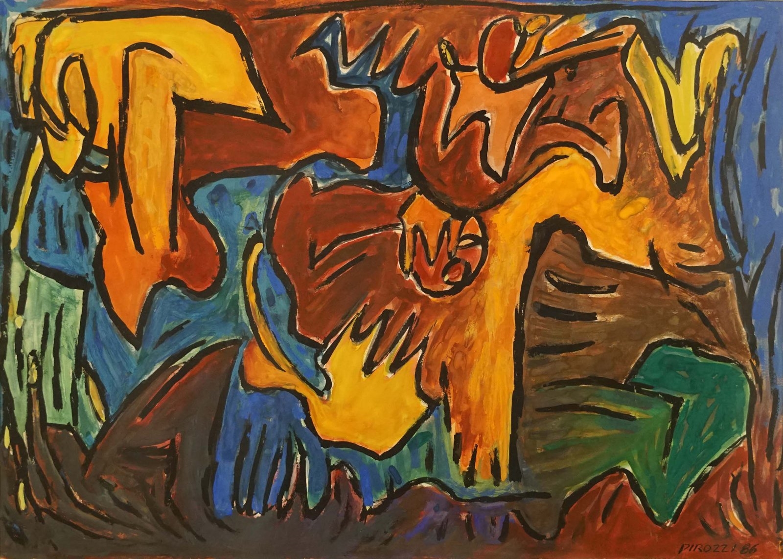 Jorge Pirozzi | COMPOSICIÓN (1986) | MutualArt