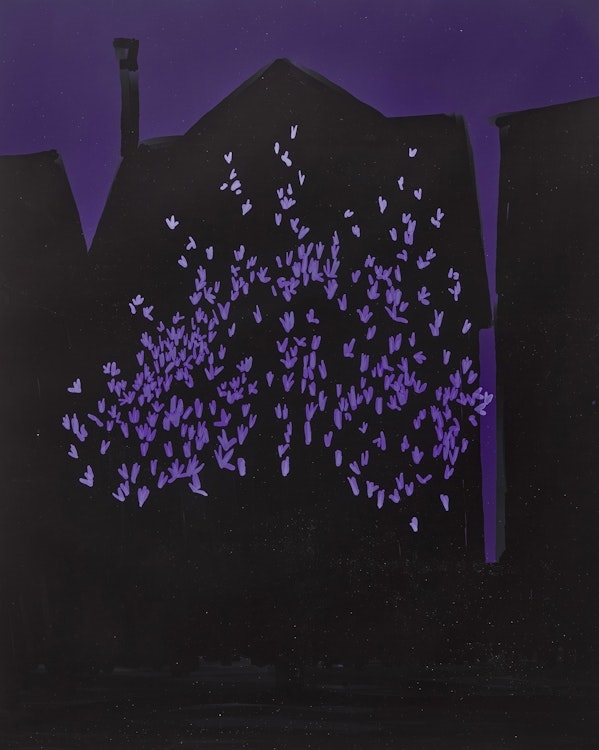 Artwork by Kim Dorland, Magnolia, Made of digital print