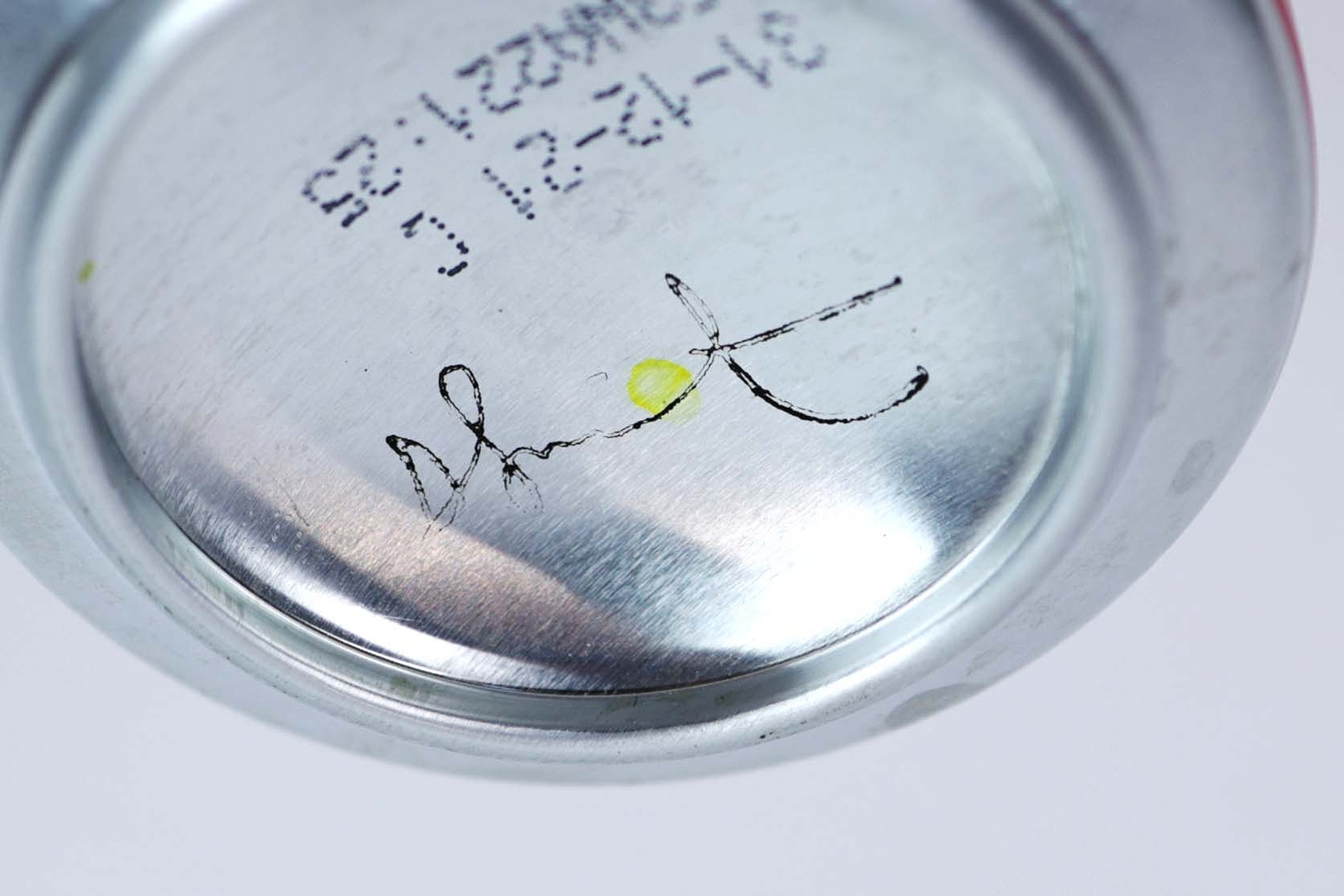 Artwork by Damien Hirst, COCA COLA CAN, Made of Aluminium Can With Contents In Perspex Case