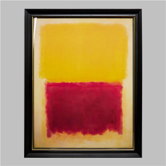 YELLOW AND PURPLE - Mark Rothko