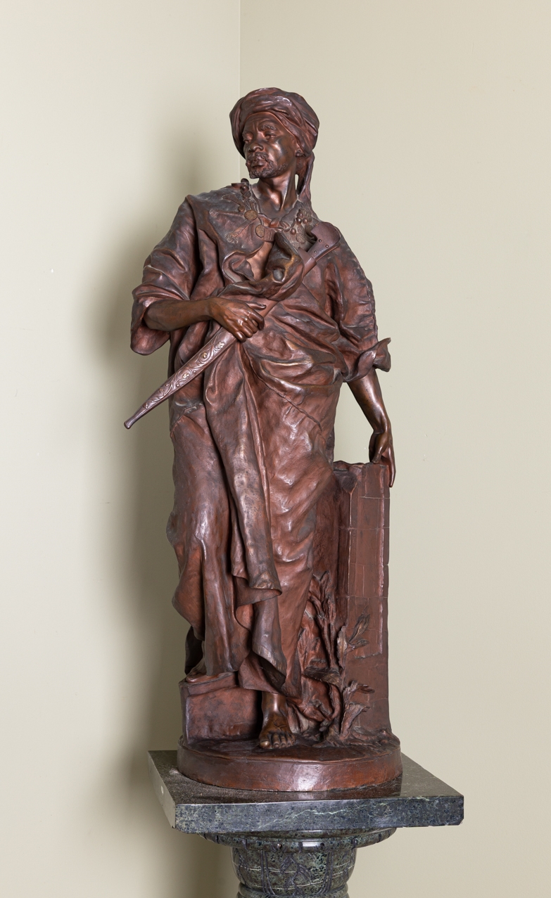 Gaston Veuvenot Leroux | Guerrier Arabe (Arab Warrior | MutualArt