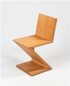 Zig Zag Chair Cherrywood