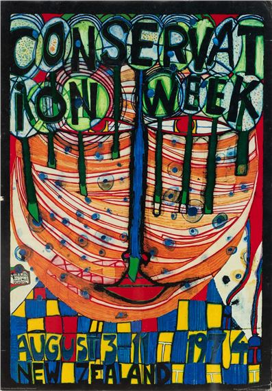 Conservation Week, New Zealand - Friedensreich Hundertwasser