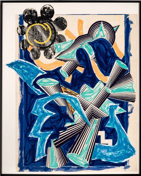 Illustrations After El Lissitzky's Had Gaya - Frank Stella