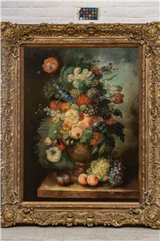 Still Life of Flower and Fruit - Flemish School, 17th Century