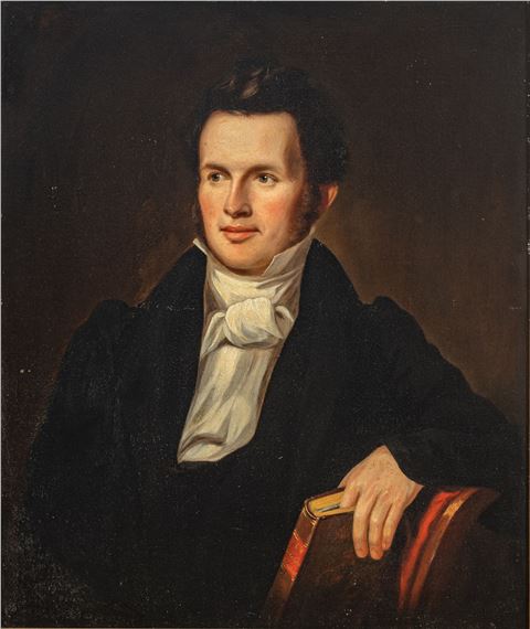 A Prominent Member of the New Jerusalem Church or Swedenborgianism - American School, 19th Century