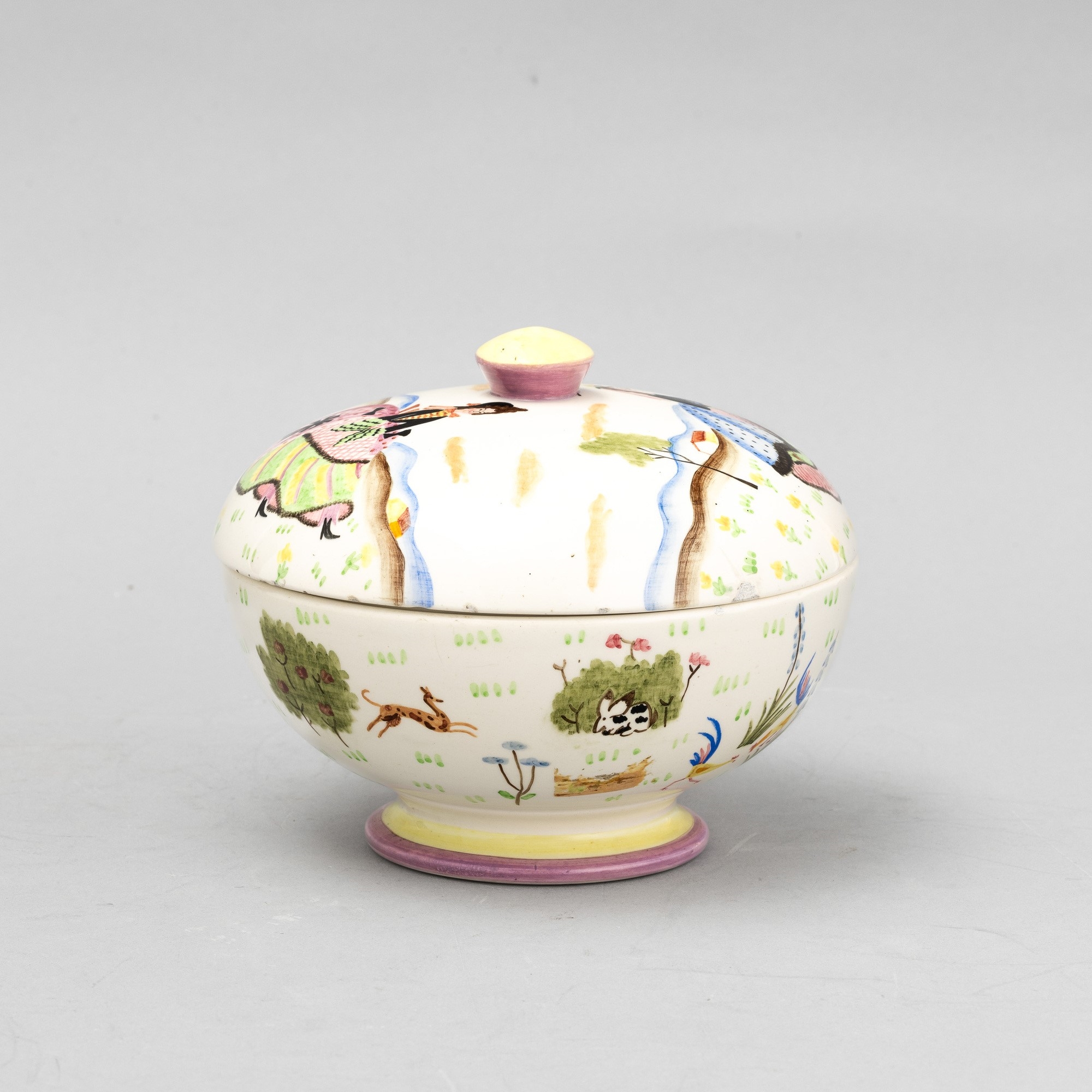 Artwork by Mario Sturani, M. Sturani, Lenci, Turin 1933, Made of earthenware