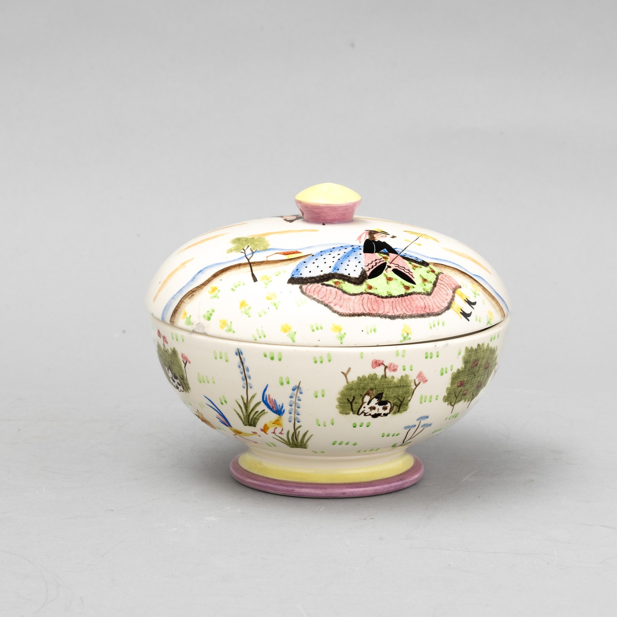 Artwork by Mario Sturani, M. Sturani, Lenci, Turin 1933, Made of earthenware