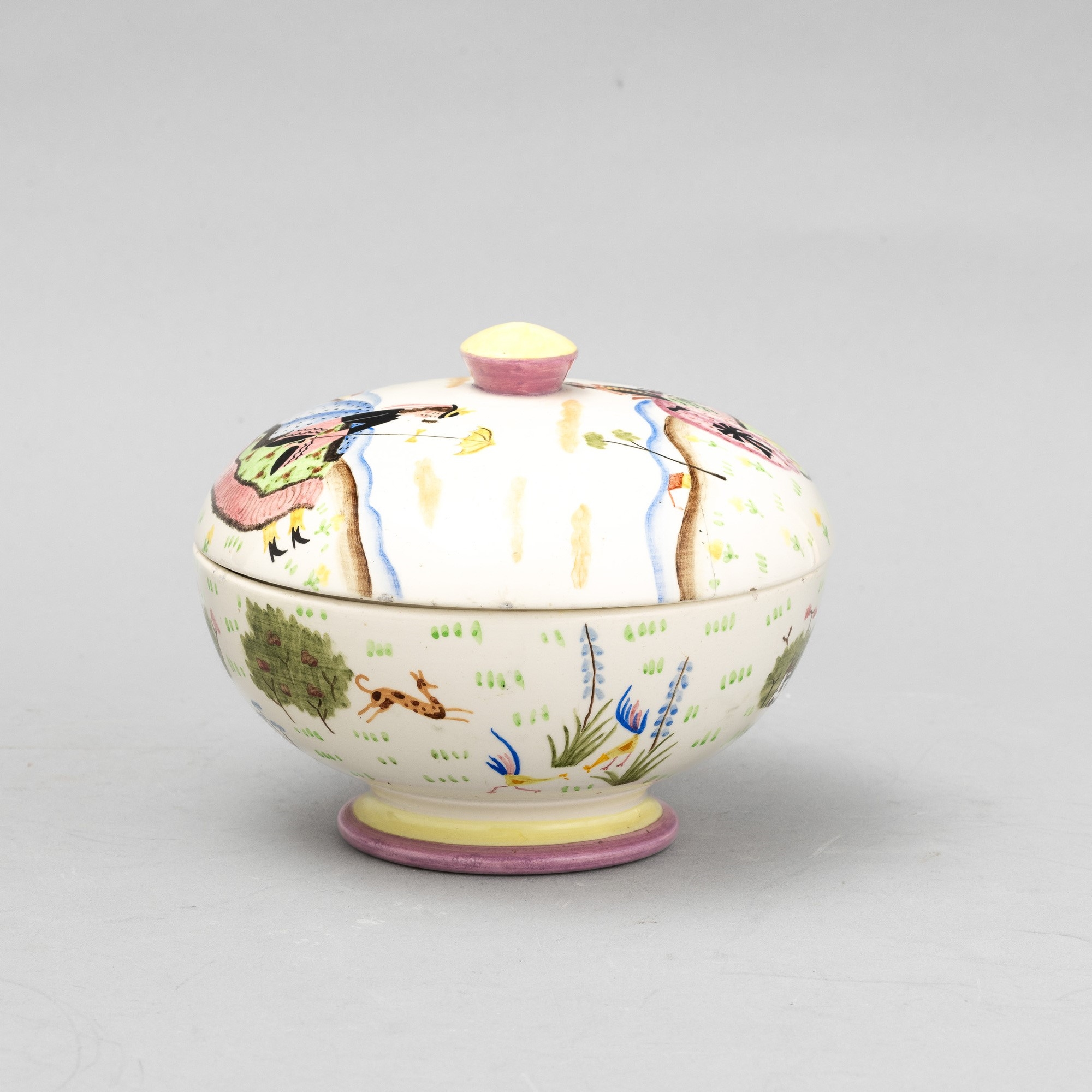 Artwork by Mario Sturani, M. Sturani, Lenci, Turin 1933, Made of earthenware