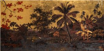 Vue des rizières - Nguyen Van Ro