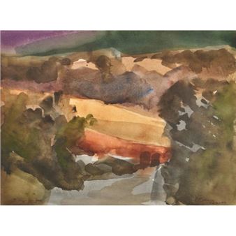 Finges en juin - Albert Chavaz