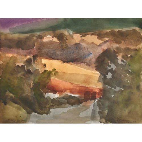 Finges en juin by Albert Chavaz