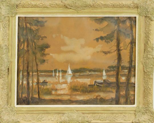 Segelboote by Zdenek Rumler