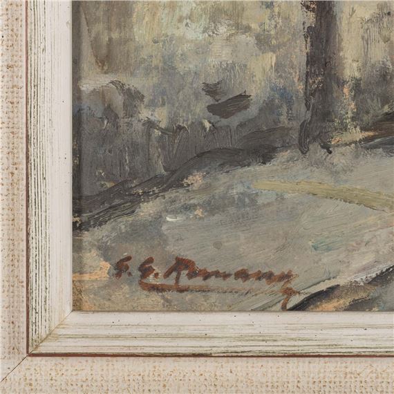Georges Romano | Paris, Rue Norrius | MutualArt