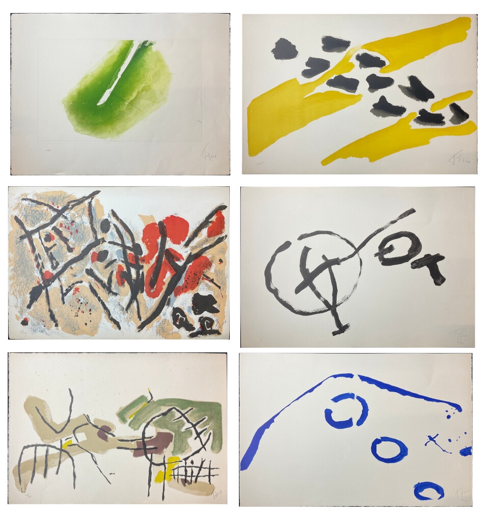 Artwork by Pierre Tal-Coat, Untitled, Made of Litografie A Colori