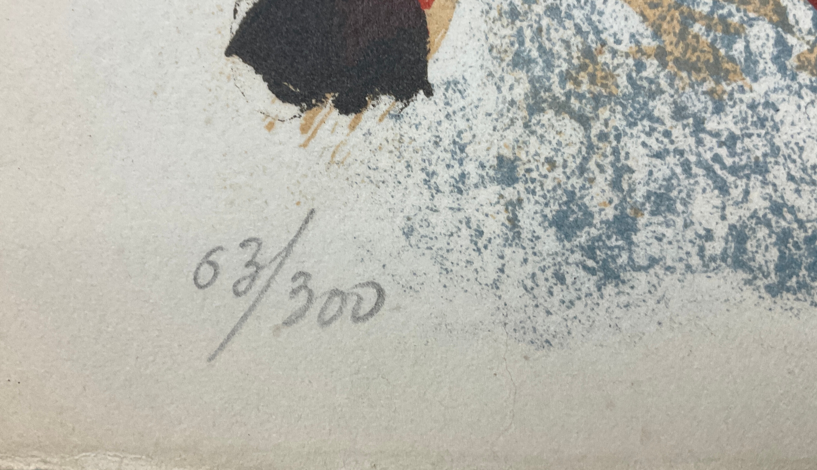 Artwork by Pierre Tal-Coat, Untitled, Made of Litografie A Colori