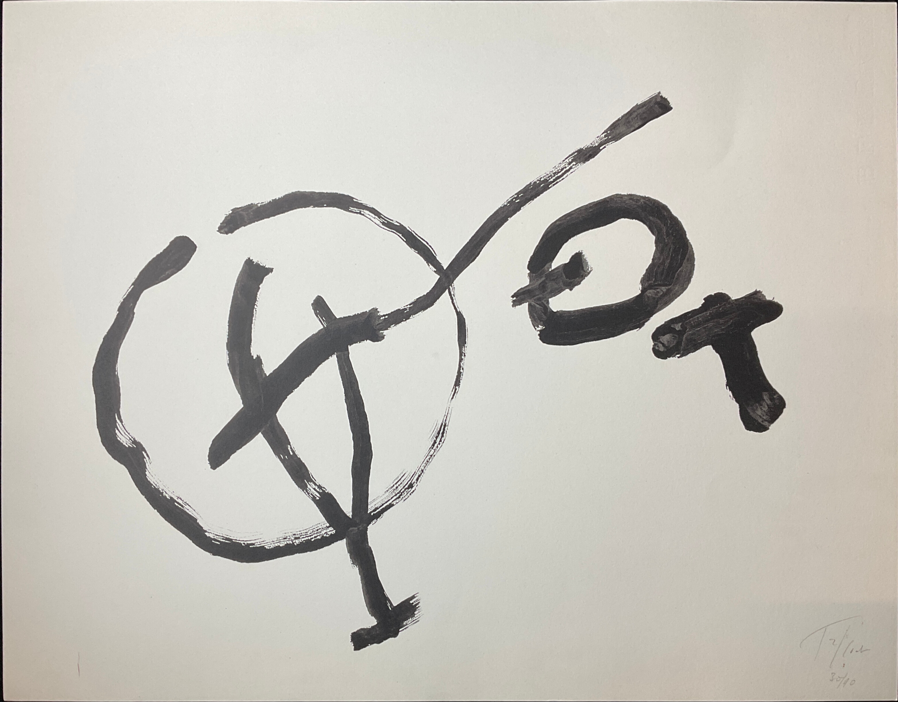 Artwork by Pierre Tal-Coat, Untitled, Made of Litografie A Colori