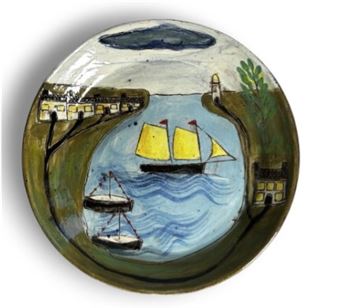 Autumn Showcase: Anne Barrell: New Handpainted Ceramic Vessels - Porthminster Gallery