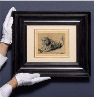 Sotheby’s to offer Rembrandt’s Young Lion Resting from The Leiden Collection