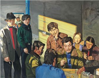 PLAYING MAHJONG - Liu Xiaodong