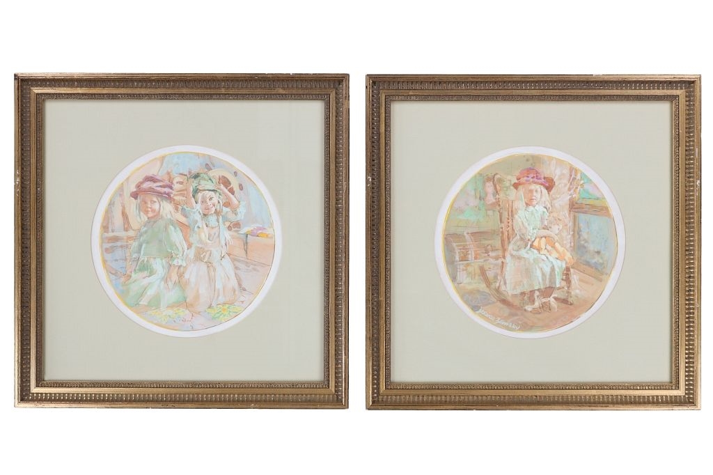 Jessica Zemsky | Original Signed Jessica Zemsky Watercolours (1900s ...
