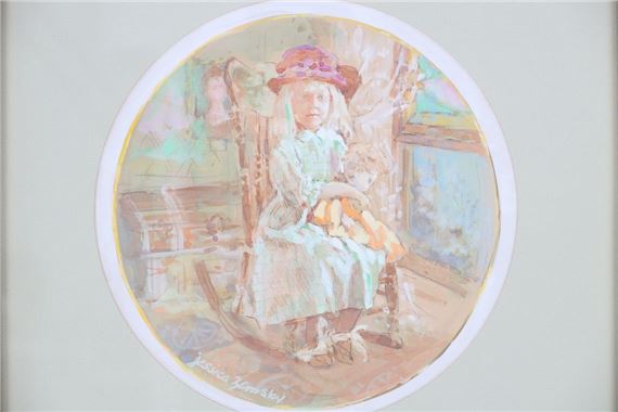 Jessica Zemsky | Original Signed Jessica Zemsky Watercolours (1900s ...