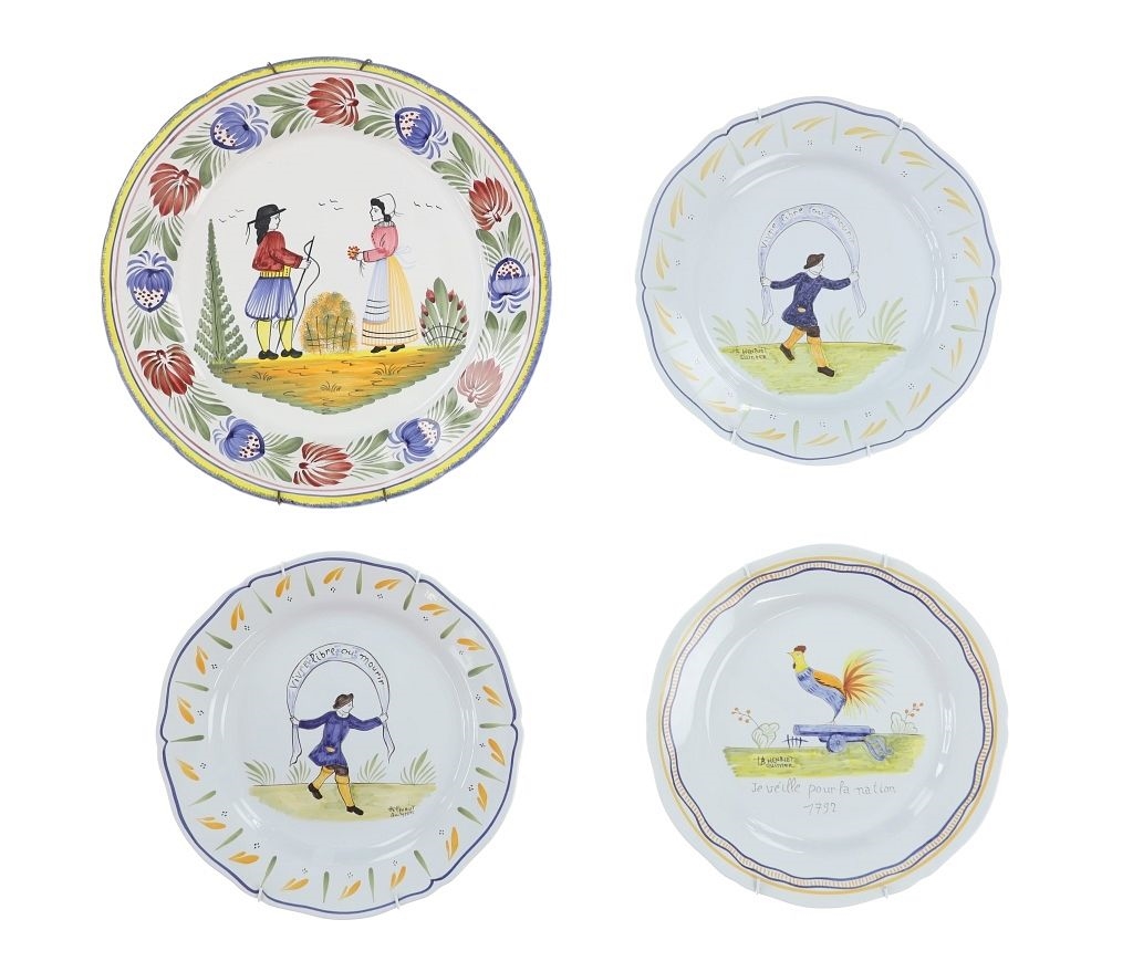 Artwork by Henriot Quimper, Untitled, Made of Faience