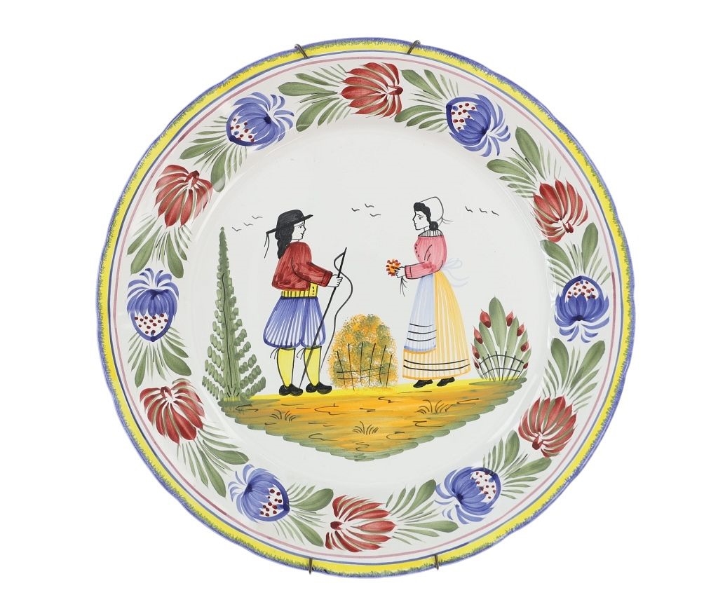 Artwork by Henriot Quimper, Untitled, Made of Faience
