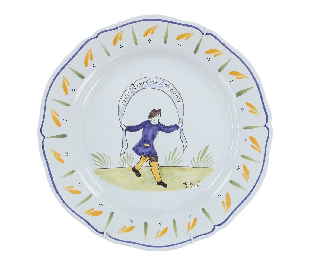 Artwork by Henriot Quimper, Untitled, Made of Faience