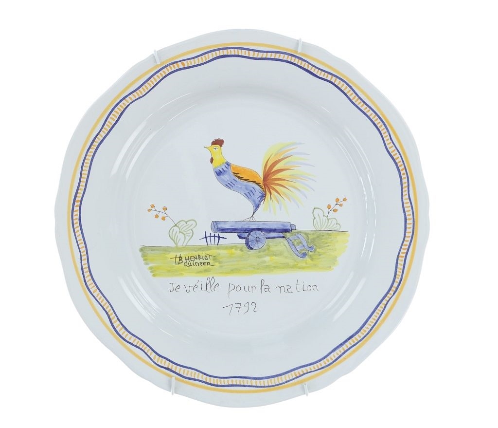 Artwork by Henriot Quimper, Untitled, Made of Faience