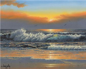 Sunset Seascape - Larry Prellop