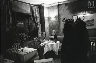 Jacques et Bernadette [Chirac] chez le "Père Claude", Paris, 17 mars 2002