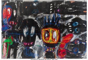 Le Roi Noir - Aboudia