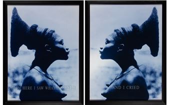 From Here I Saw What Happened and I Cried (diptych)