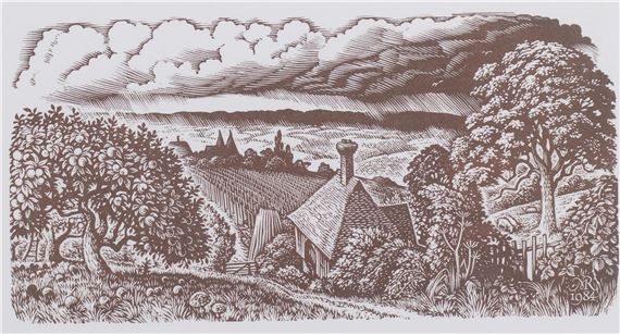 Michael Renton | Wealden Landscape (1984) | MutualArt