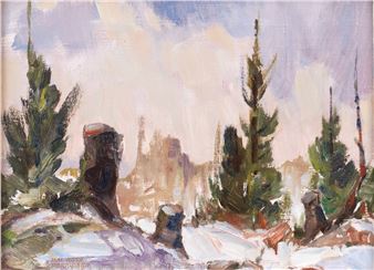 Trees and Stumps, Spring