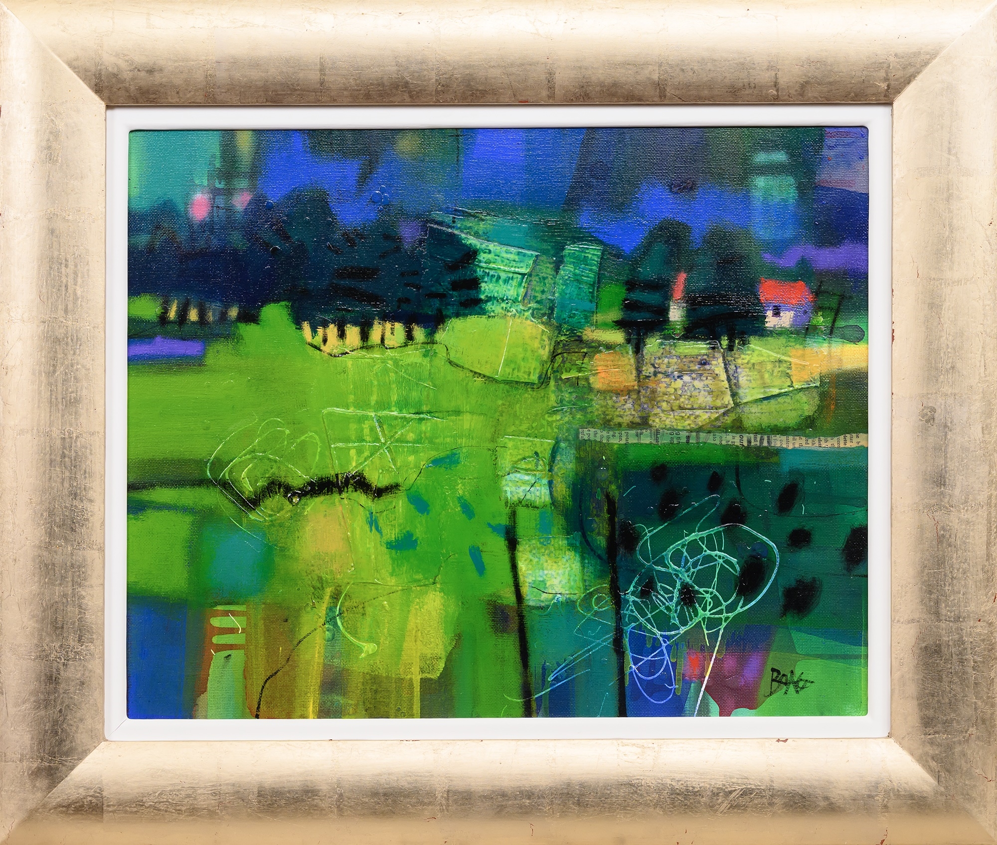 Artwork by Francis Boag, UNTITLED, Made of Mixed Media On Canvas