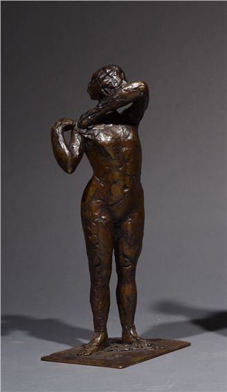 Danseuse agrafant l’épaulette de son corsage - Edgar Degas