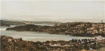Study for Rose Bay from Bellevue Hil