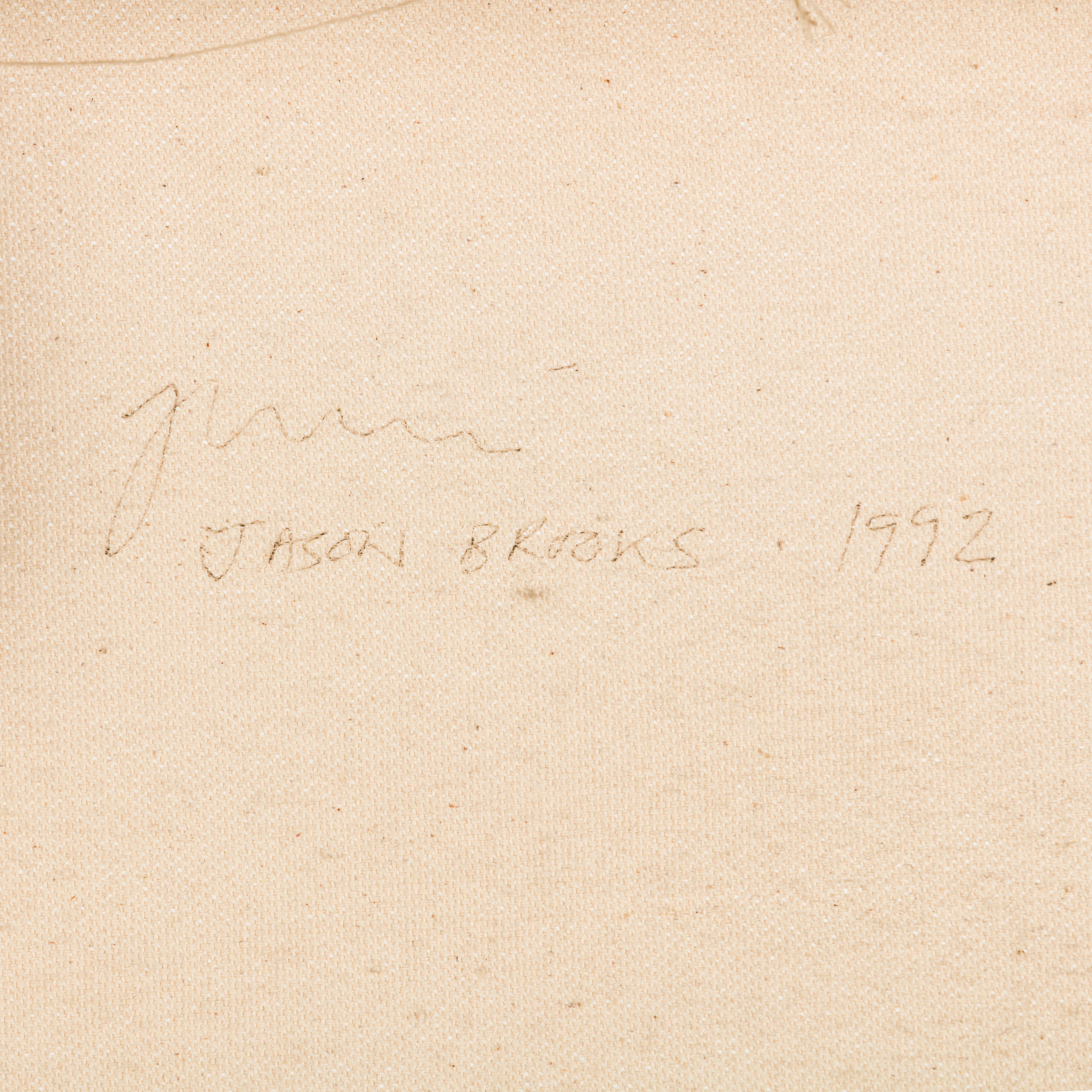 Artwork by Jason Brooks, Scone Head, Made of Oil On Canvas