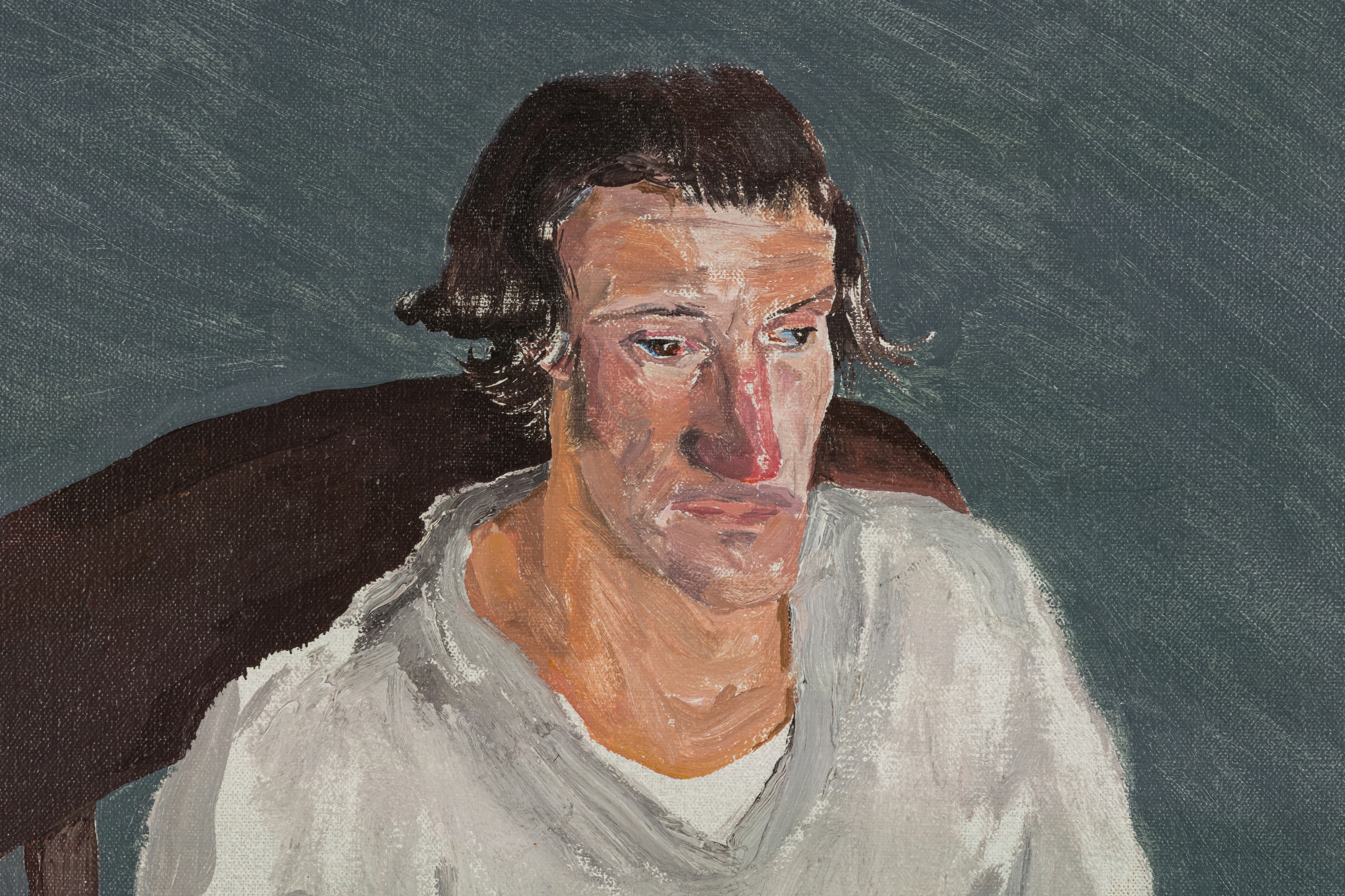 Artwork by Patrick Procktor, Portrait of Bill Gall, Made of Oil On Canvas
