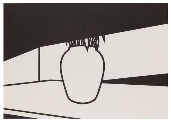 Tulips by Patrick Caulfield, 1973