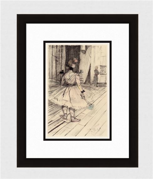 Behind the Scenes (Dans les Coulisses - Henri de Toulouse-Lautrec