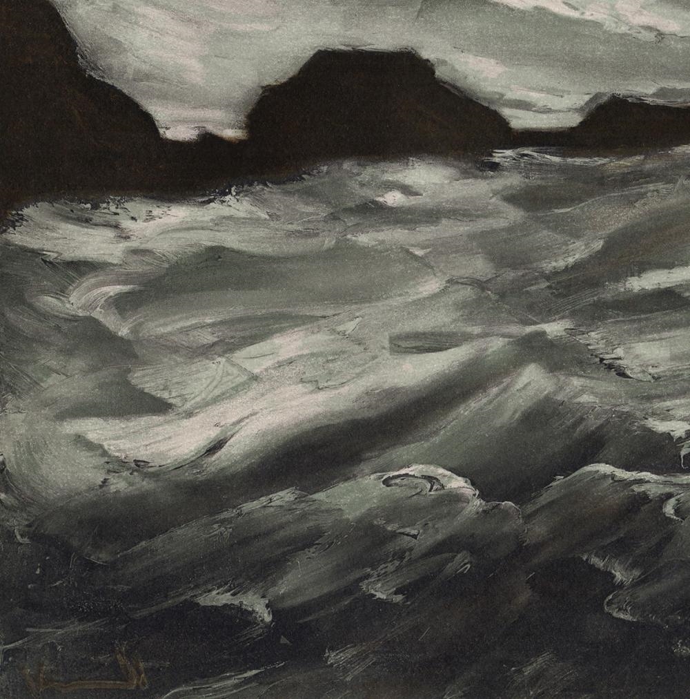 Artwork by Maurice de Vlaminck, La Baie des Trepasses, Made of Color Lithograph On Wove Paper