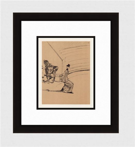 High School Rider - the Salute - Henri de Toulouse-Lautrec